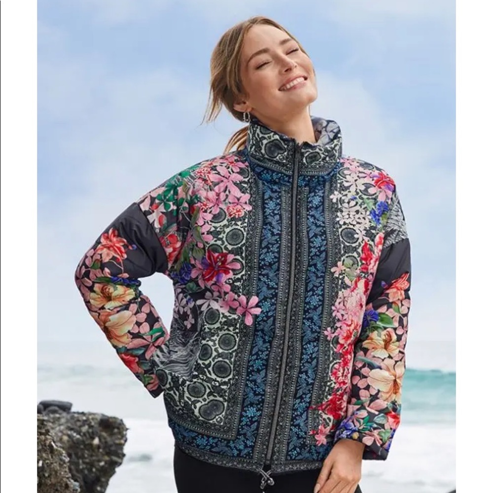Johnny Was Lindana Reversible Down Puffer